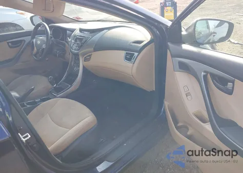 2013 Hyundai Elantra Gls from USA, damaged, VIN 5NPDH4AE7DH270539